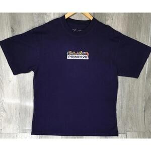 Men's Primitive Last Super Heavyweight T-Shirt Size XL Color Purple #10